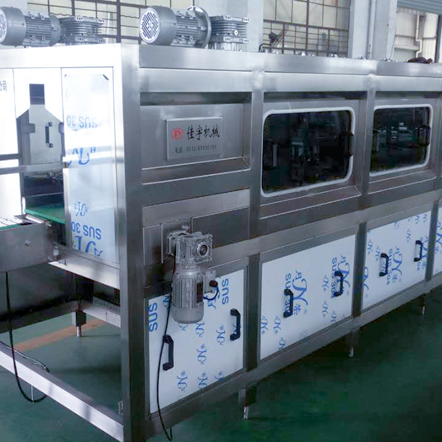 Linear external barrel brushing machine